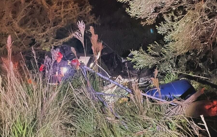 Mulher fica ferida em acidente na RS-239, em Araricá