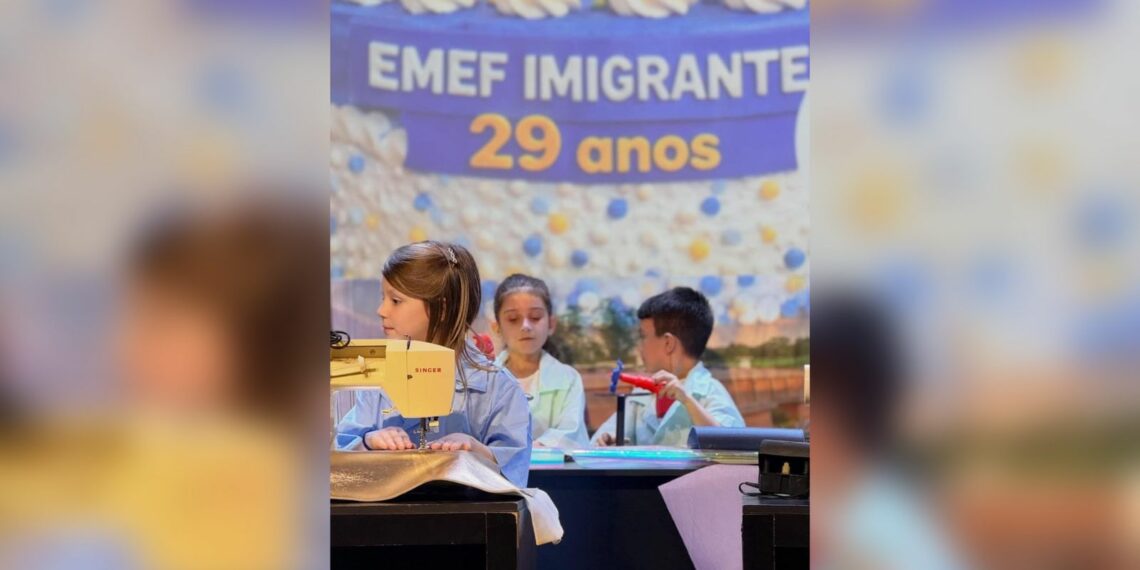 Escola de Nova Hartz celebra 29 anos com apresentações sobre a vinda dos alemães
