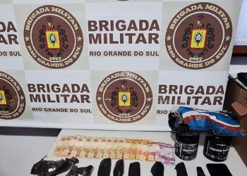 Homem é preso por tráfico e drogas são apreendidas em Nova Hartz
