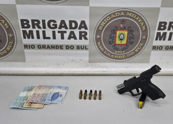 Homem de 35 anos é preso por porte ilegal de arma, em Sapiranga