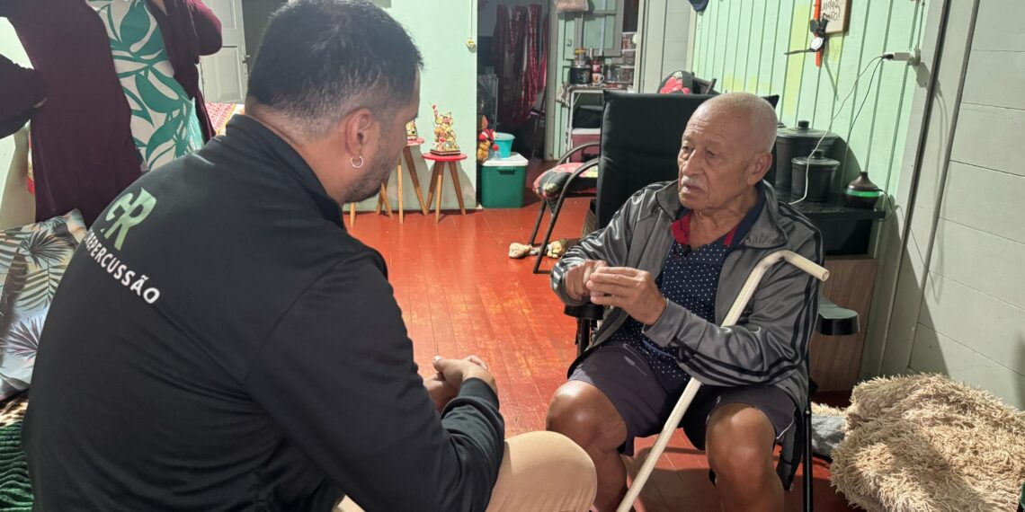 Idoso de Campo Bom tenta recomeçar após perder tudo durante incêndio