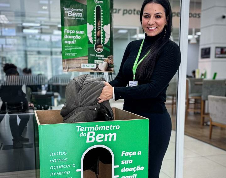 Termômetro do Bem 2026 leva roupas e itens de inverno para quem mais precisa