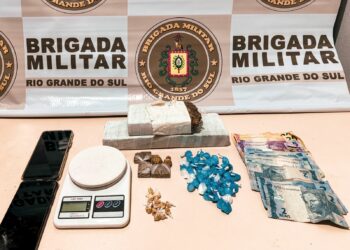 Três traficantes são presos pela Brigada Militar, em Sapiranga