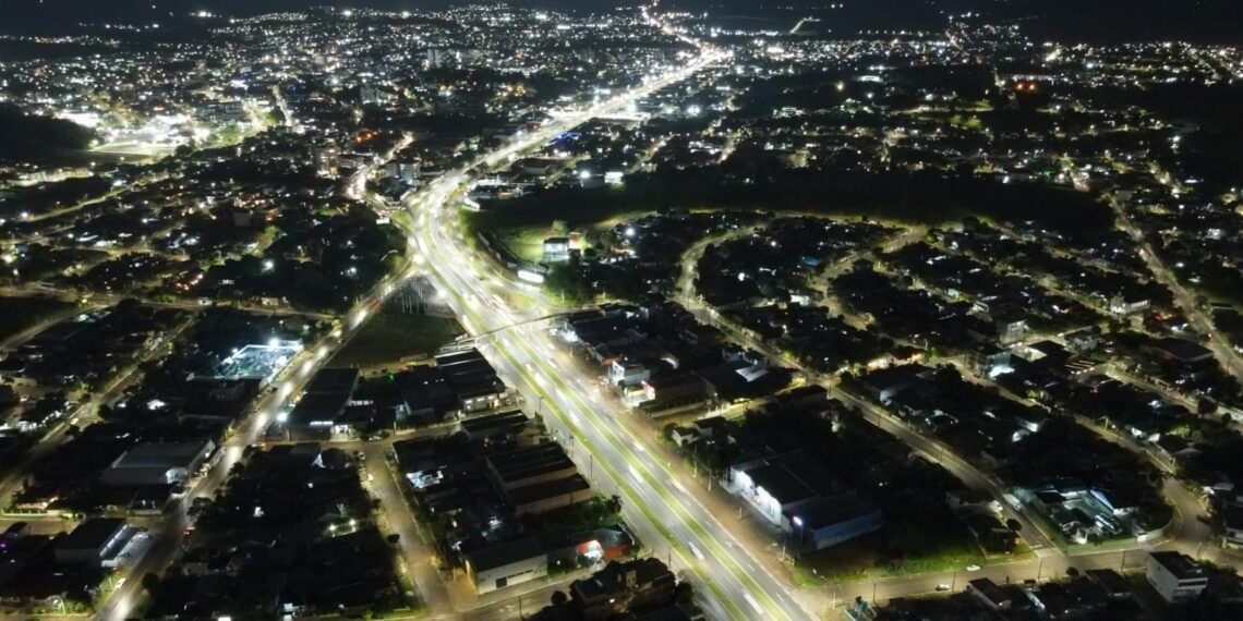 Sapiranga inaugura iluminação em trecho da RS-239 e reforça segurança