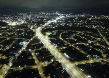 Sapiranga inaugura iluminação em trecho da RS-239 e reforça segurança