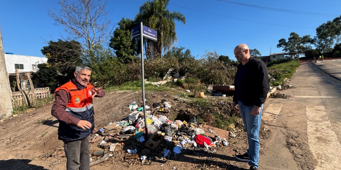 Drones e multas reforçam combate ao descarte irregular em Sapiranga