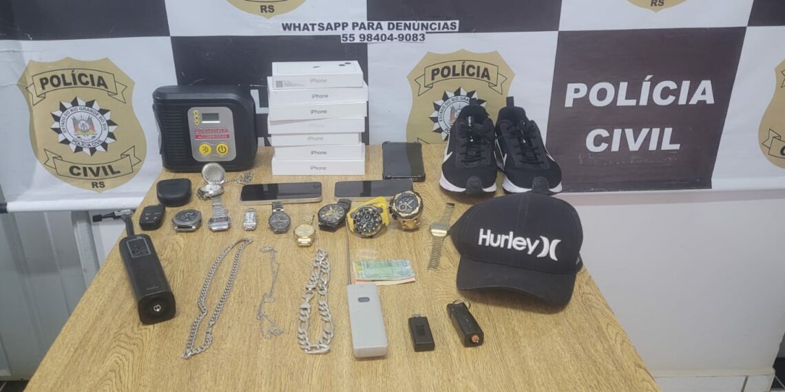 Ladrão de Sapiranga é preso por furtos em veículo cometidos em Três de Maio