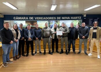Projetos para saúde e assistência social são aprovados e Brigada Militar recebe homenagem em Nova Hartz