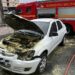 Incêndio em veículo é registrado no Centro de Campo Bom