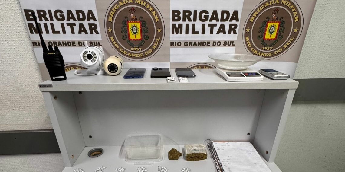 Homem é preso por tráfico de drogas no bairro São Jacó, em Sapiranga