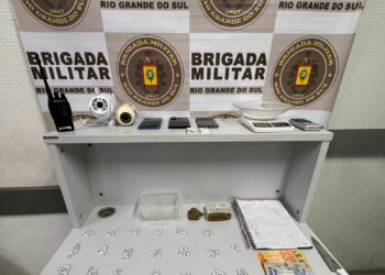 Homem é preso por tráfico de drogas no bairro São Jacó, em Sapiranga