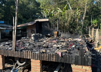 Família perde tudo em incêndio no bairro Centenário, em Sapiranga; saiba como ajudar