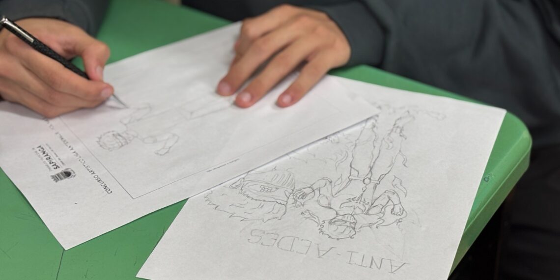 Concurso Artístico Liga Antidengue mobiliza estudantes de Sapiranga na criação de mascote da campanha