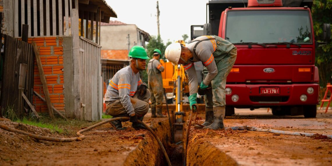 Corsan realiza 77 frentes de obras e ações em municípios dos Vales dos Sinos e Paranhana, nesta semana