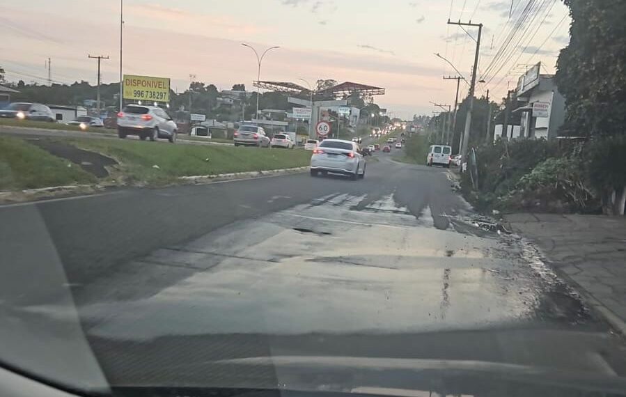 Conserto em adutora ocorre na manhã desta terça-feira (23), em Sapiranga