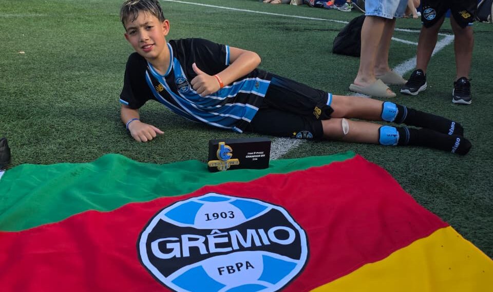 Atleta do E.C Igrejinha conquista título internacional com o Grêmio, na Espanha