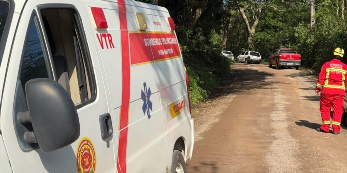 Bombeiros voluntários usam cães farejadores em buscas por morador de Nova Hartz