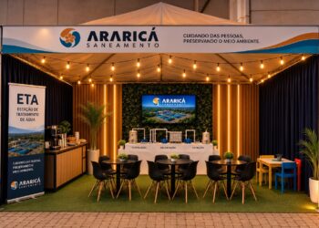 Araricá Saneamento participa da Festa das Azaleias com prestação de serviços