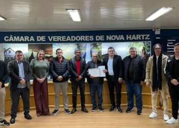Câmara de Nova Hartz apresenta novas iniciativas e reconhece trabalho realizado para a comunidade