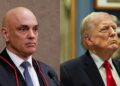 Trump monitora crise no STF e elabora novas sanções contra Moraes e aliados