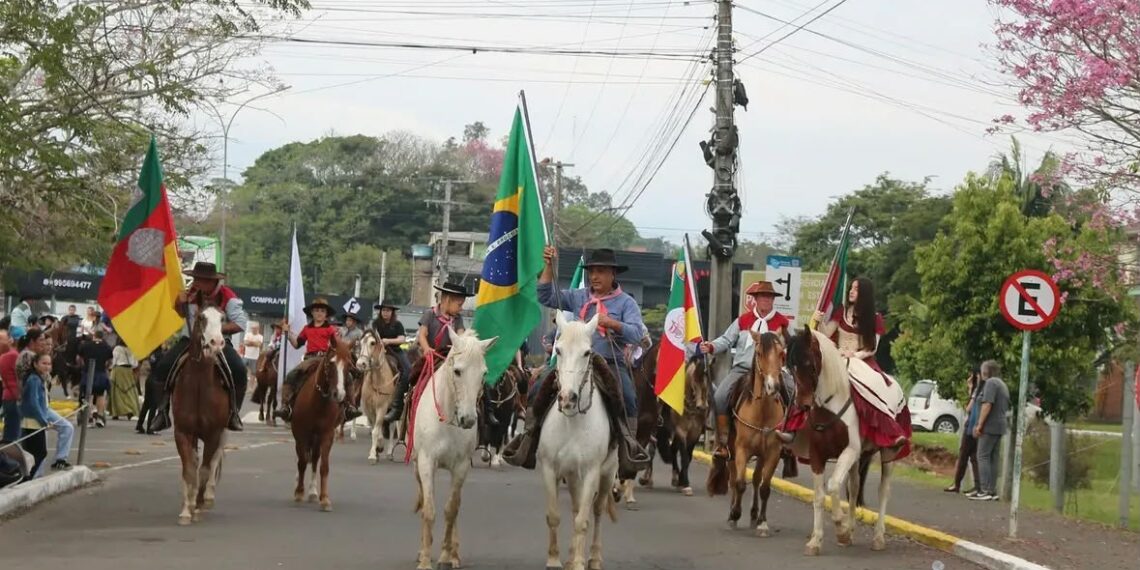 20 de Setembro será celebrado com desfile no Centro de Sapiranga, neste domingo (20)