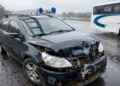Acidente com três carros causa congestionamento  na RS-239, no fim da tarde