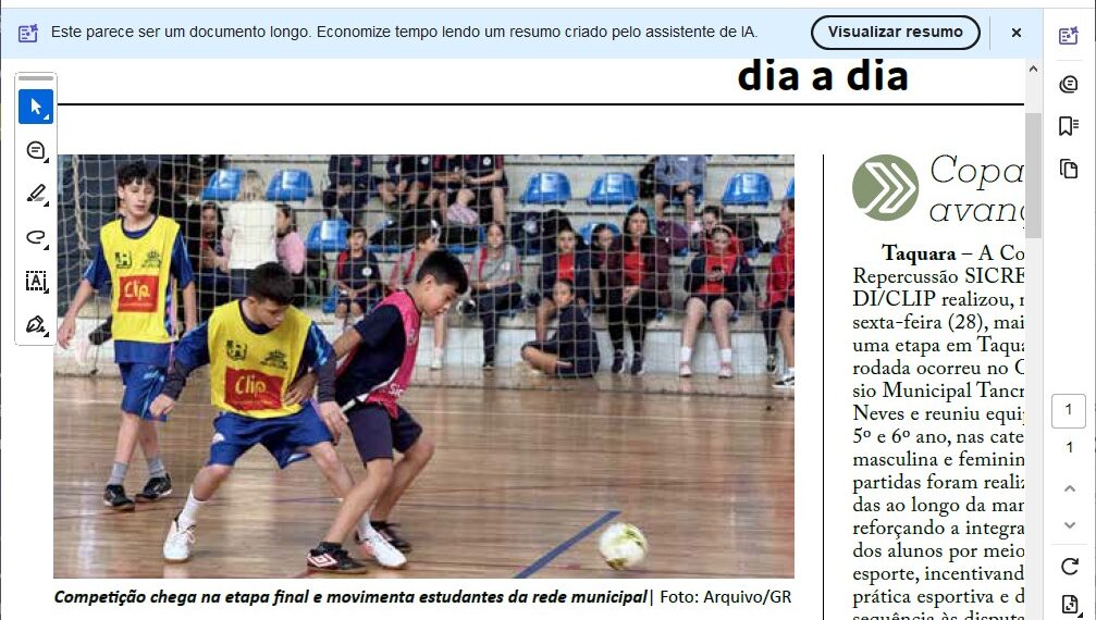 Campo Bom chega a fase decisiva da Copa Repercussão SICREDI/CLIP
