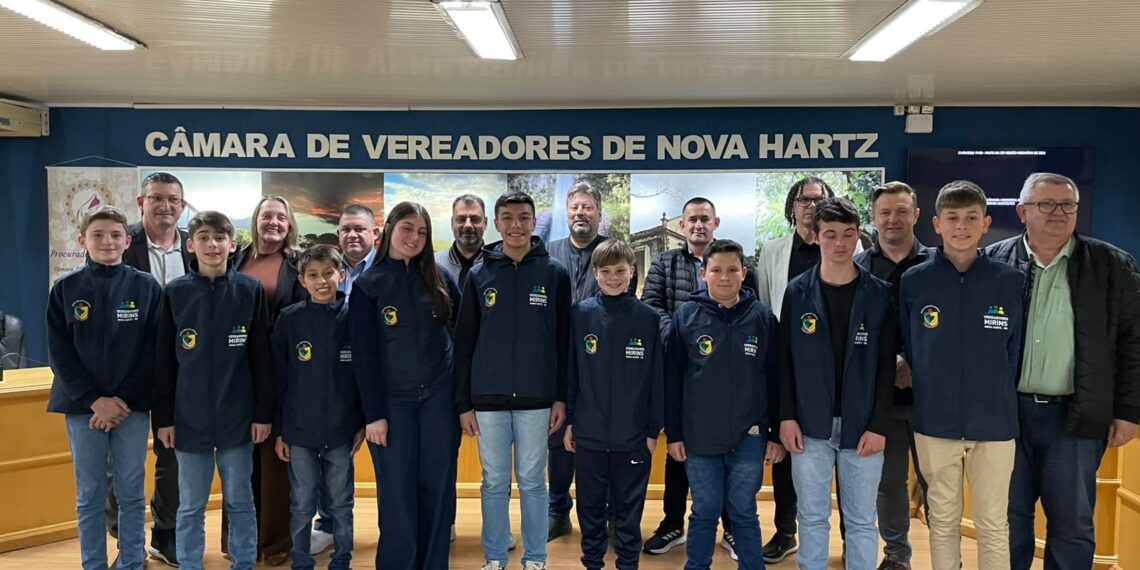 33ª sessão celebra estreia oficial da Câmara Mirim e aprova nomes de ruas e auxílio escolar em Nova Hartz
