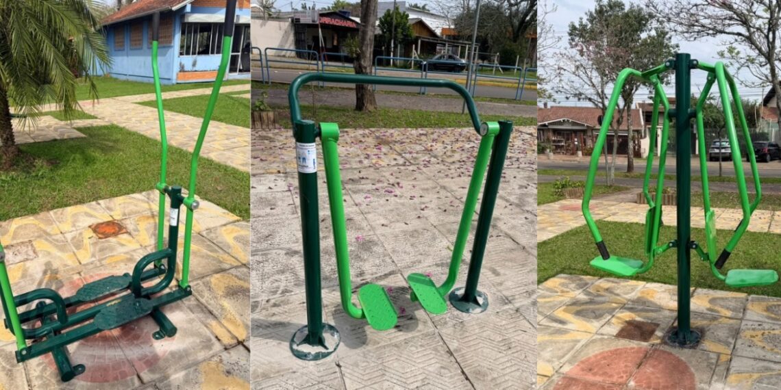 Campo Bom investe R$ 85 mil na renovação de academias ao ar livre