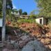 Moradores de Campo Bom aguardam por muro de contenção após perderem casas em deslizamento