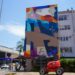 Florescer: novo mural transforma espaço urbano de Campo Bom